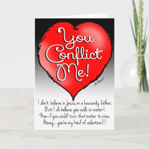 Valentijn van Nongelover - Feestdagen Kaart