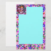 VALENTIJN VENETIAN MASQUERADE MASKS BRIEFPAPIER (Voorkant / Achterkant)