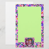 VALENTIJN VENETIAN MASQUERADE MASKS BRIEFPAPIER (Voorkant / Achterkant)