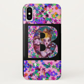 VALENTIJN VENETIAN MASQUERADE MONOGRAM B BRIEF Case-Mate iPhone CASE (Achterkant)
