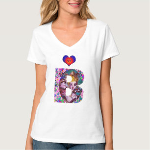 VALENTIJN VENETIAN MASQUERADE MONOGRAM B BRIEF T-SHIRT