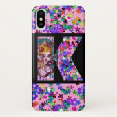 VALENTIJN VENETIAN MASQUERADE MONOGRAM K BRIEF Case-Mate iPhone CASE (Achterkant)