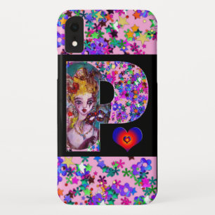 VALENTIJN VENETIAN MASQUERADE MONOGRAM P BRIEF iPhone XR HOESJE