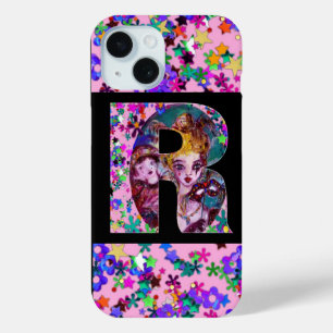 VALENTIJN VENETIAN MASQUERADE MONOGRAM R BRIEF