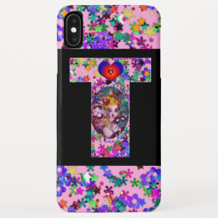 VALENTIJN VENETIAN MASQUERADE MONOGRAM T BRIEF iPhone XS MAX HOESJE