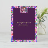 VALENTIJN VENETIAN MASQUERADE PARTIJ KAART (Staand voorkant)