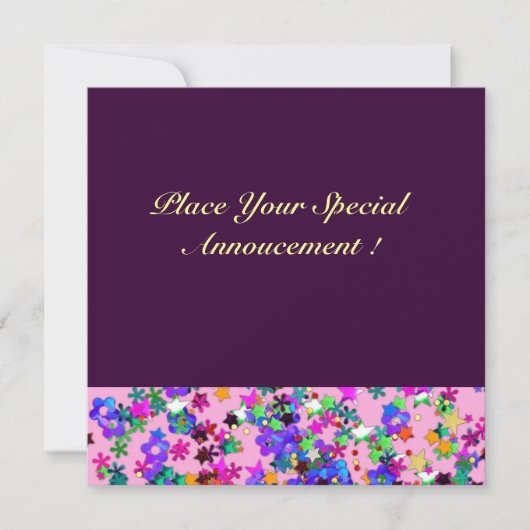 VALENTIJN VENETIAN MASQUERADE PARTIJ KAART (Voorkant)