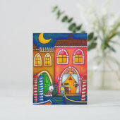 Valentijn Venice Post Kaart (Staand voorkant)