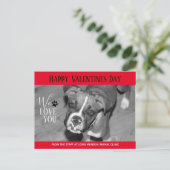 Valentijn Veterinary Holiday Cards Briefkaart (Staand voorkant)