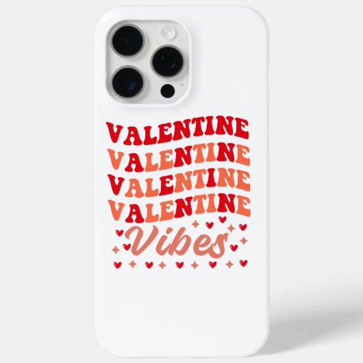 Valentijn Vibes iPhone hoesje (Achterkant)