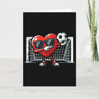 Valentijn Voetbal Hart Drip Sport Liefde Valentijn Kaart