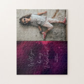 Valentijn voor hart en foto Gift Jigzaag Puzzle Legpuzzel (Verticaal)