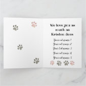 Valentijn voor hem van Cats Kaart (Binnen)