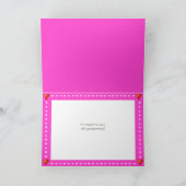 Valentijn voor kat- en thee-Rozen Kaart (Binnen)