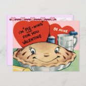 Valentijn voor kinderen feestdagenkaart (Voorkant / Achterkant)