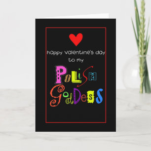 Valentijn voor Pools vrouw Feestdagen Kaart