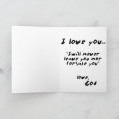 Valentijn voor Valentijn-minder Feestdagen Kaart (Binnen)