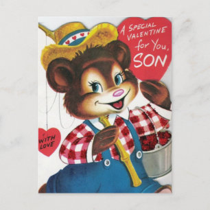 Valentijn voor zoon Feestdagenkaart