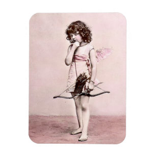 Valentijn Voorzichtige Cupidomagneet Magneet
