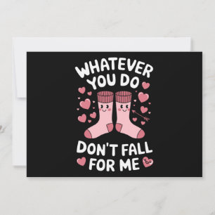 Valentijn wat je ook doet Herfst niet voor mij RN Kaart