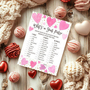 Valentijn wat op je portemonnee baby shower spelka