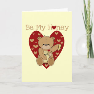 Valentijn Wees mijn liefdesoverhemden en cadeautje Feestdagen Kaart