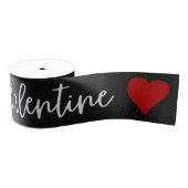 Valentijn White Glitter Grosgrain Ribbon Grosgrain Lint (Spoel)