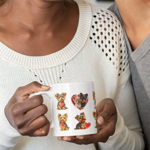 Valentijn Yorkshire Terrier Dog   Liefhebbers van  Extra Grote Beker