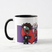 Valentijn Zombies Mok (Links)