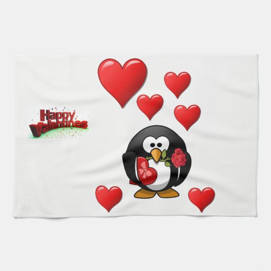 valentijnen houden van handdoeken (Horizontaal)