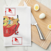 valentijnen houden van handdoeken (Quarter Fold)