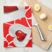 valentijnen houden van handdoeken (Quarter Fold)