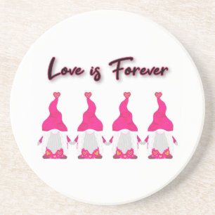 valentijnen kabouters zandsteen onderzetter