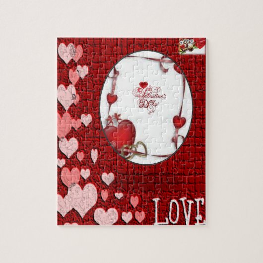 valentijnen puzzel kind (Verticaal)