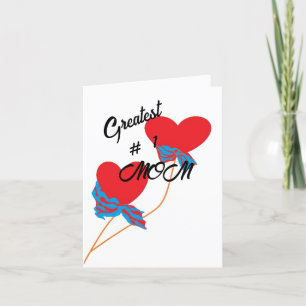 Valentijnkaart: Grootste #1 moeder Feestdagen Kaart