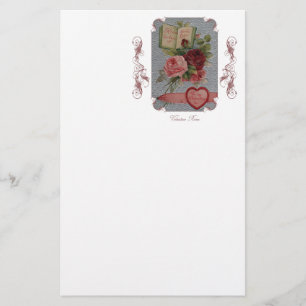 Valentijnrozen Briefpapier