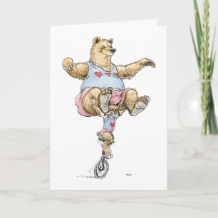Valentijns Acrobaten Koppel Kaart
