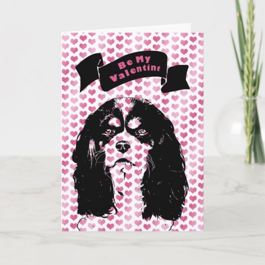 Valentijns - Arrogant Silhouet Feestdagen Kaart (Voorkant)