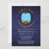 Valentijns Baby Shower Kaart (Voorkant)