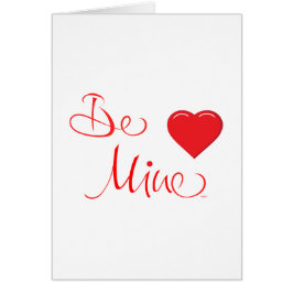Valentijns-Be-Mine-met rood hart