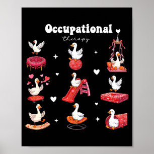 Valentijns Beroeps Therapie Domme Gans Ot De Poster