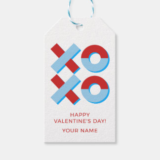 Valentijns cadeautag cadeaulabel