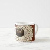 Valentijns chocolade espresso kop (Voorkant rechts)