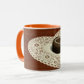 Valentijns chocolade mok (Voorkant links)