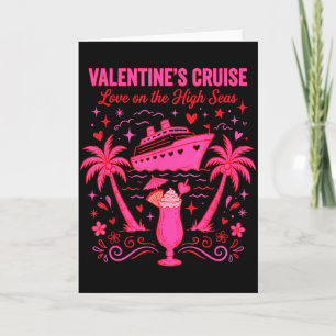 Valentijns Cruise Ship Liefde Hoge Zeeën Matching Kaart