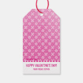 Valentijn's Day Doggone Groot Gift Label Cadeaulabel (Achterkant)