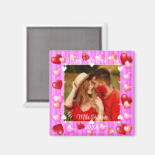 Valentijn's Day Hearts Magneet (Voorkant / Achterkant)