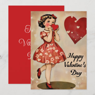 Valentijn's Day Holiday Kaart