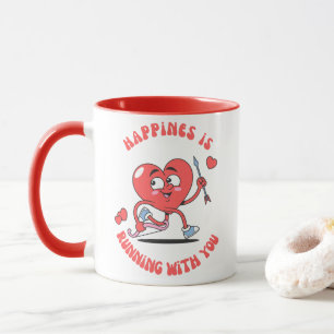 Valentijn's Day voor Fitness Lovers, Running Gifts Mok