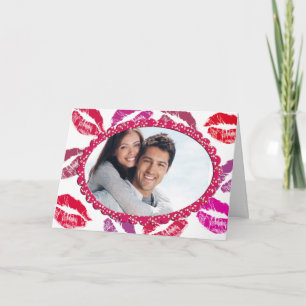 Valentijns Fotokaart Feestdagen Kaart